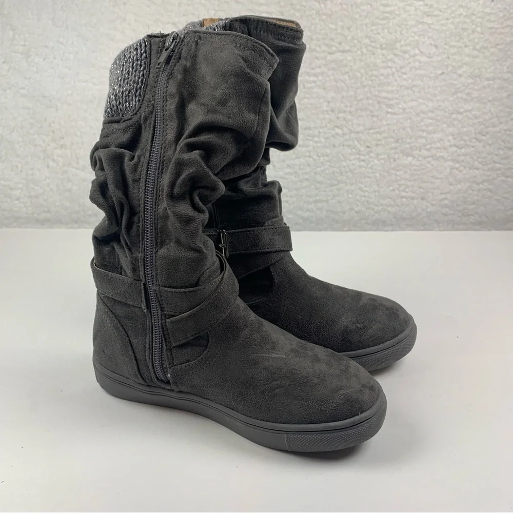 DV by Dolce Vita Girls Styley Fashion‎ Boot Charcoal Gray Size 13 NWOB 7054